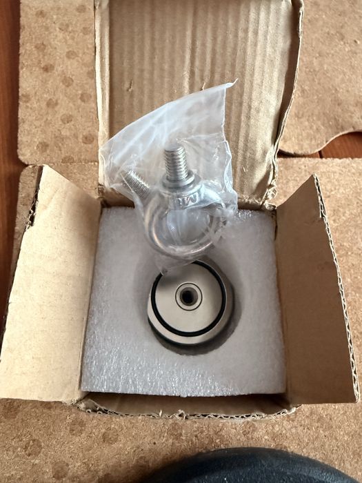 Силен неодимов търсещ магнит (fishing magnet) с халка