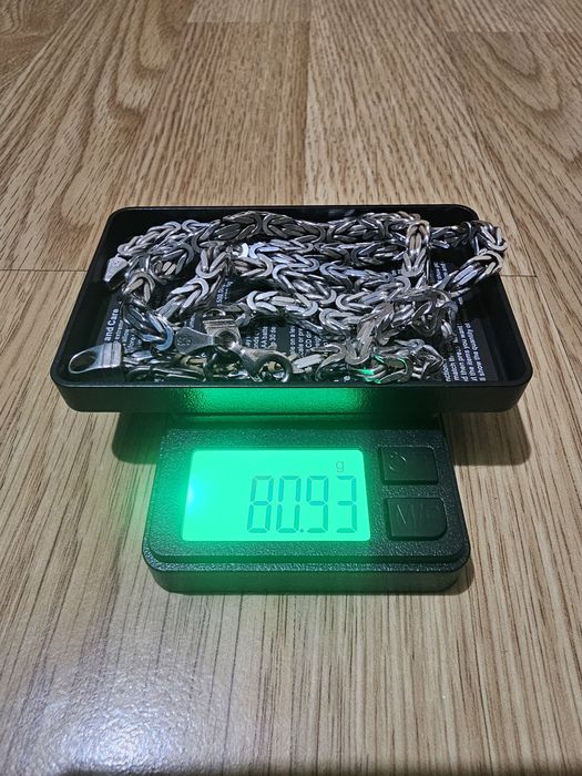 Set Lant si Bratara de argint 925 Model Regele Bizantin