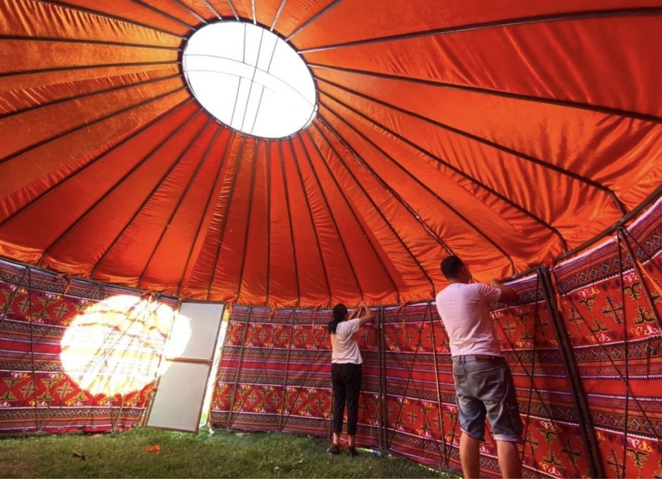 Юрта Казак үй Киіз үй Современный дом Каркасный дом