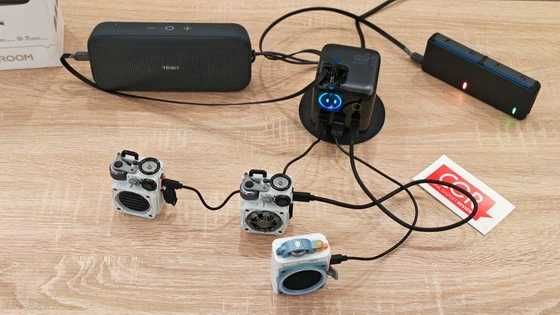 Incarcator desktop GaN JOYROOM Podix cu 5 porturi si putere de 140W