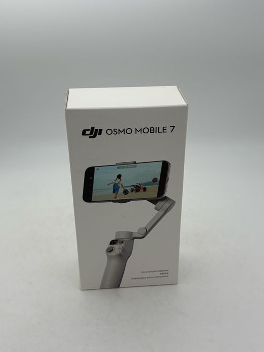 DJI Osmo Mobile 7, 3 Axe, Alb, sigilat, transport inclus