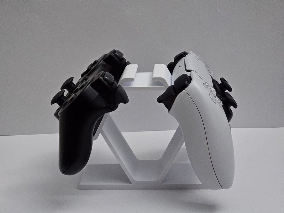 Suport dublu pentru Dualsense/controler/joystick PS5, Xbox, PS3 și PS4.