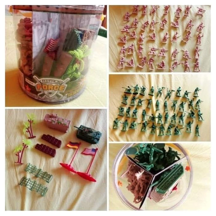 90 броя пластмасови воиници нови