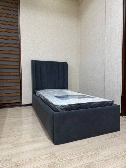 Кровать одинарная с Мдф