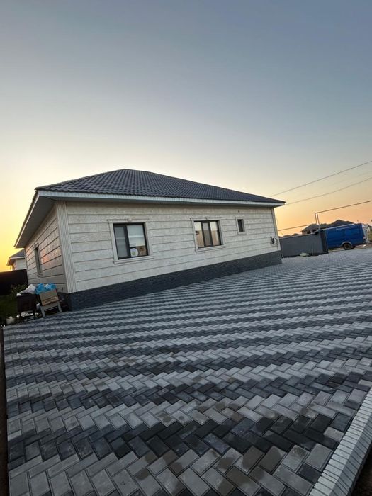 Укладка брусчатки