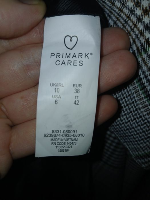 Palton Primark marime 38