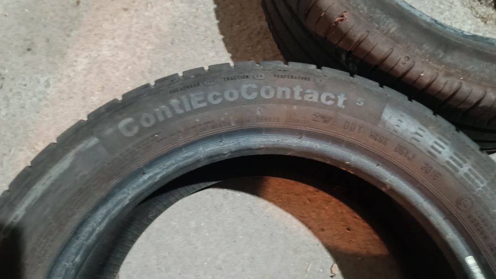 Летни гуми 185/55/15 Continental  Eco Contact 2 броя