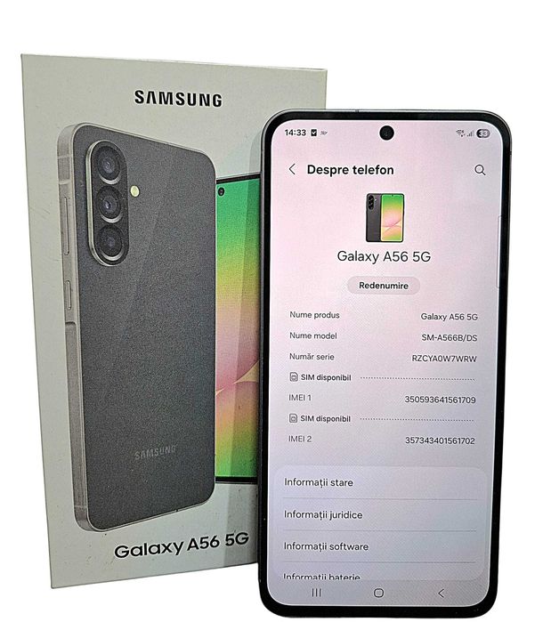 Samsung A56 128Gb / Amanet Cashbook Braila Viziru