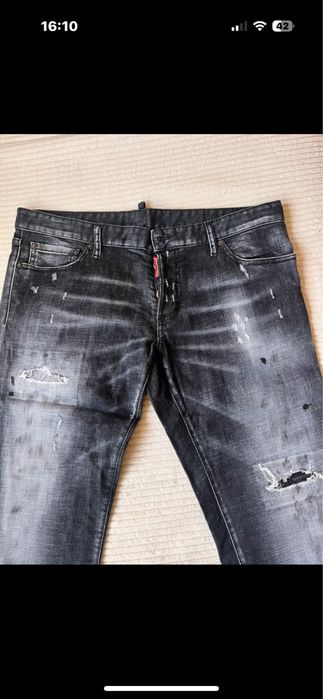 Jeans DSQUARED2 negri barbati