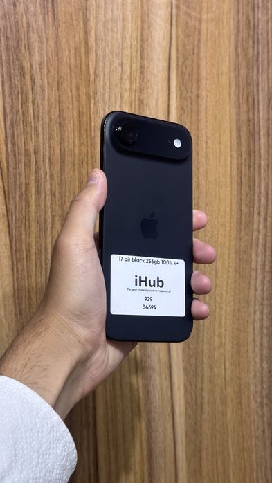 Iphone 17 Air Black  256 Gb