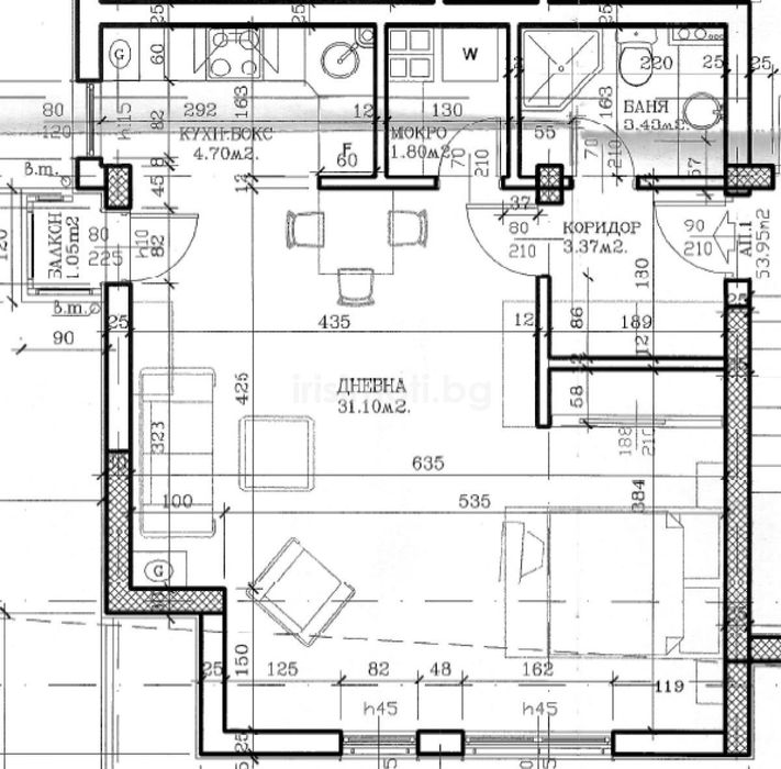 Продава се Едностаен апартамент в София, Манастирски ливади - 69 кв.м за 1938 €/кв.м - Снимка #9