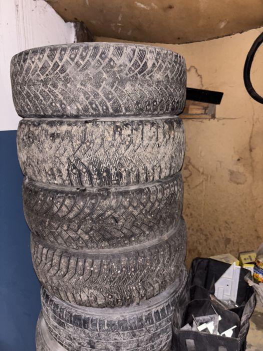 Титанки тайота R16 +4 зимние щины