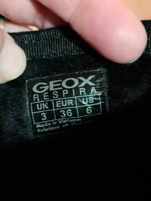 GEOX дамски боти, естествен велир. 36 номер