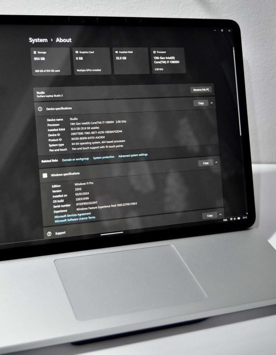 Microsoft Surface Studio 2 cu MS Pen 2 - Folie - Impecabil