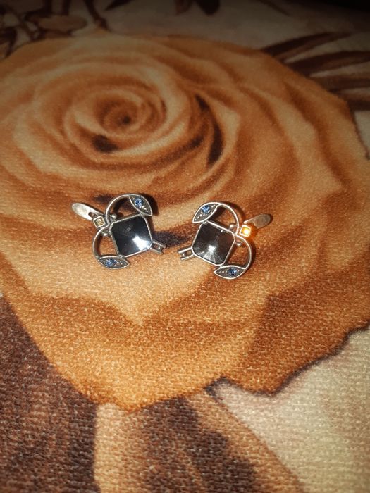 Серьги серебро 925