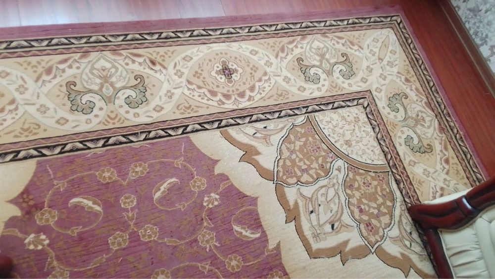 Ковер бордовый Турция