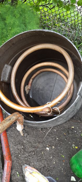 Vând cazan de cupru pt țuică 50 litri