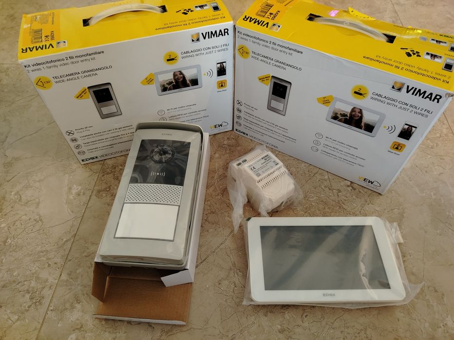 ELVOX K40915 – kit videointerfon monofamilial 2 fire, noi