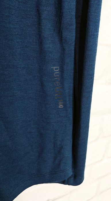 NORRONA 100% Мериносова вълна дамска термо фланелка размер L