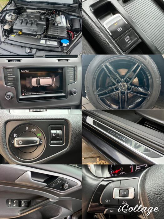 Golf 7 Lounge 2015 1.6 D*4x4*Euro 6*Dublu climatronic*Incalzire scaune*