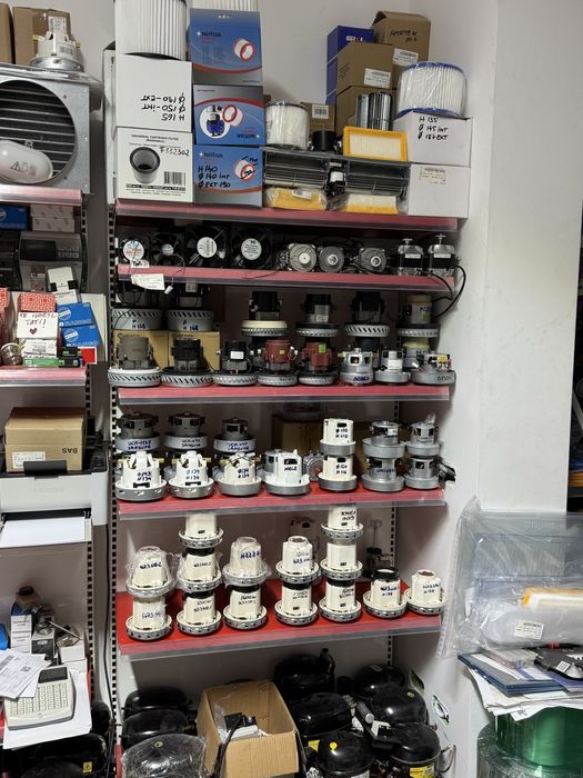 Motor aspirator domel philips nou original diametru 120 inaltime 116