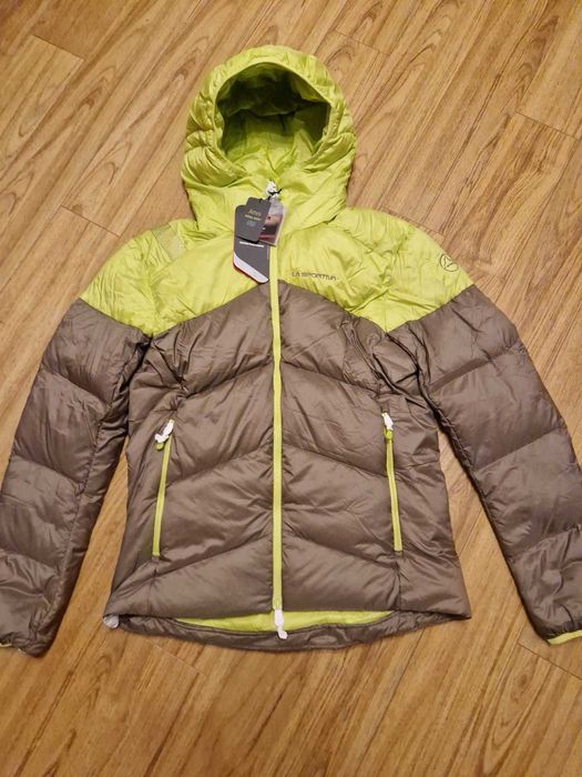 Geaca puf LA SPORTIVA, originala, mas S si M, munte, iarna, frig