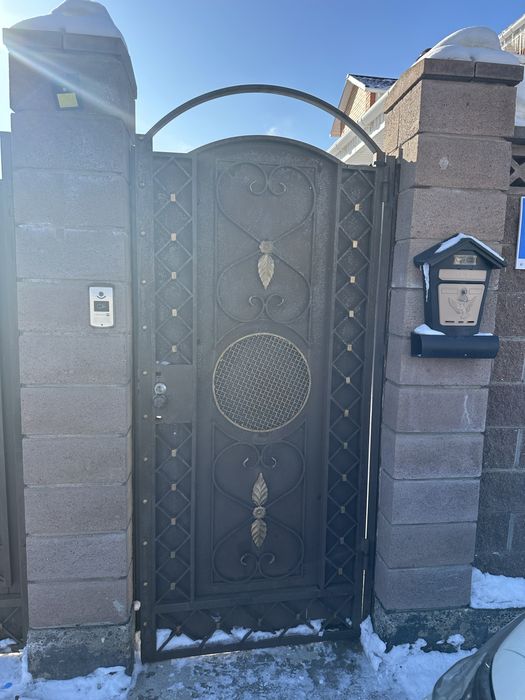 Ворота и калитка размер в описании