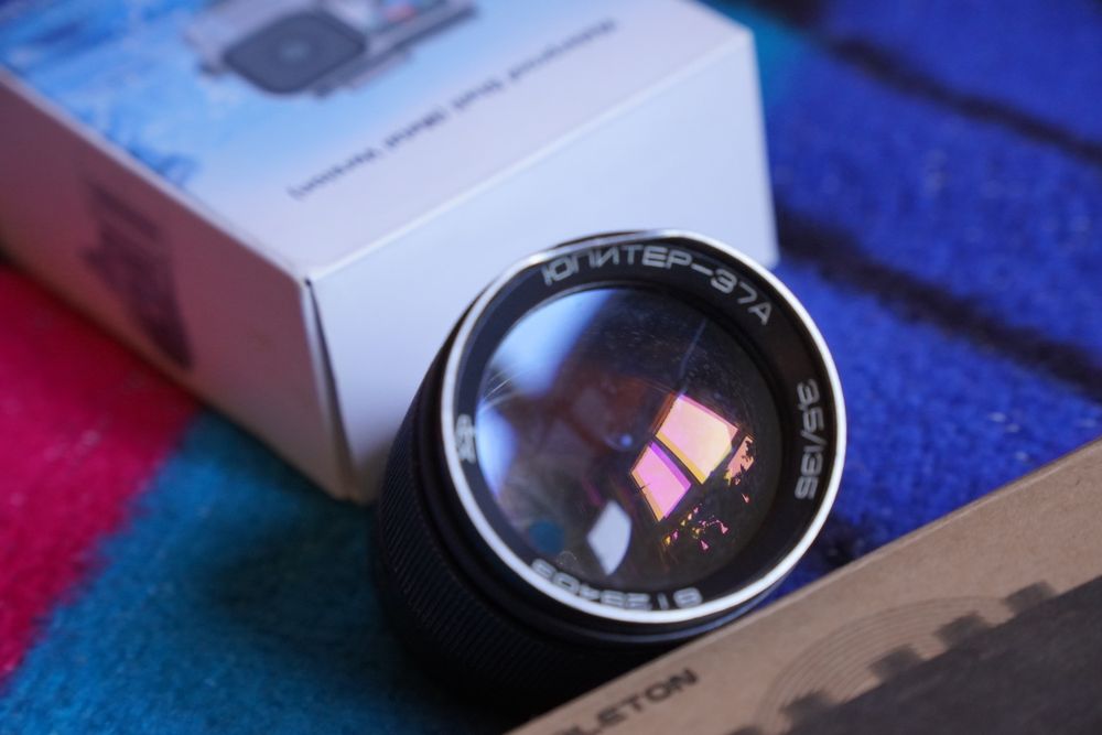 Юпитер-37А 135mm f/3.5 — советский телеобъектив