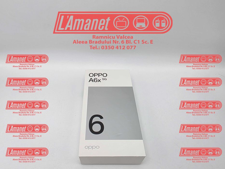 Oppo A6x 5G Black Purple 4 Gb Ram 128 Gb Memorie Sigilat