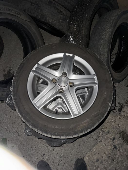 Диски R14 с резиной 185/60/14 состояние хорошее