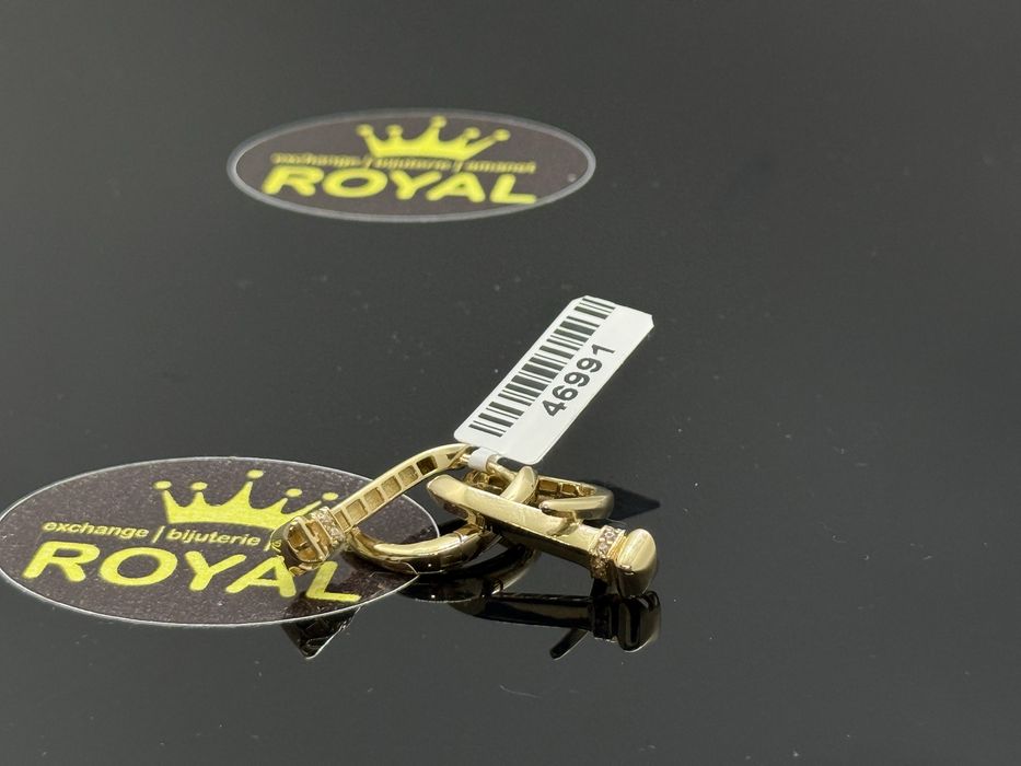 Bijuteria ROYAL : Cercei AUR 14K / 3.83 GR