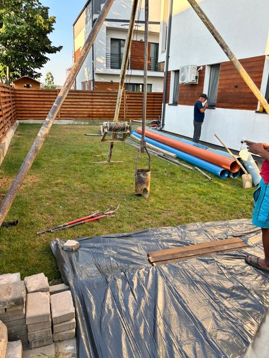 Foraje puturi decolmatari denisipari piloni