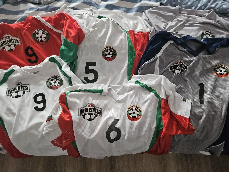 Колекция 6 бр. Футболни тениски Каменица