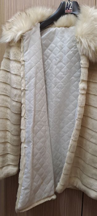 палто изкуствен косъм