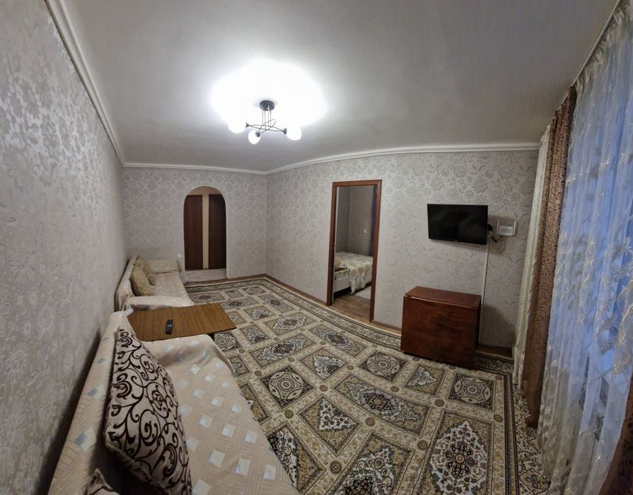 Посуточно 2х комнатная квартира,  Жд вокзал Байзак Батыра -Желтоксан