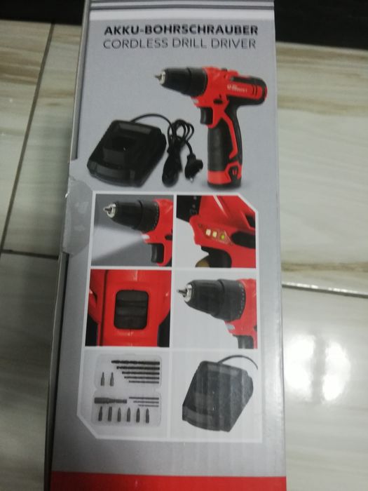 Mașina de insurubat si găurit cu  acumulator 12v  my project