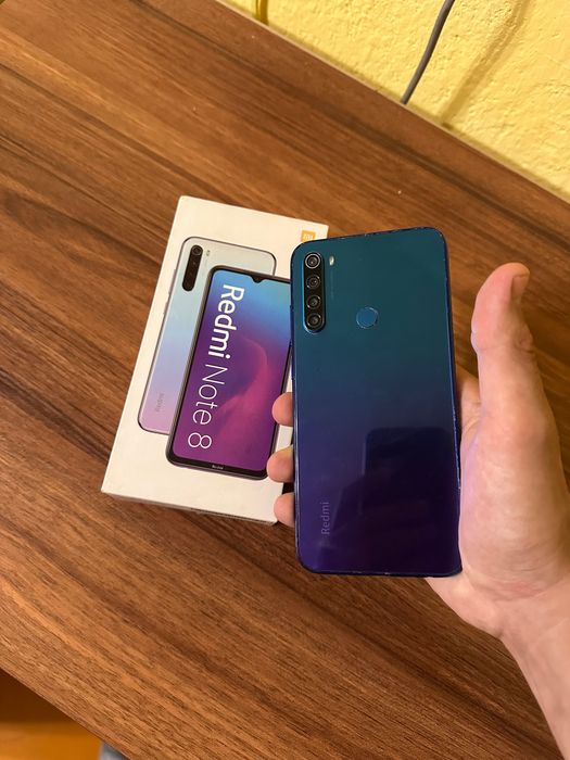 Продам смартфон xiaomi redmi note 8 в отличном состоянии!