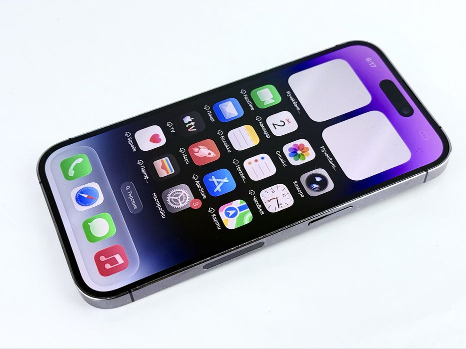 Apple iPhone 14 Pro 128GB USA Deep Purple 100% Батерия! Гаранция!