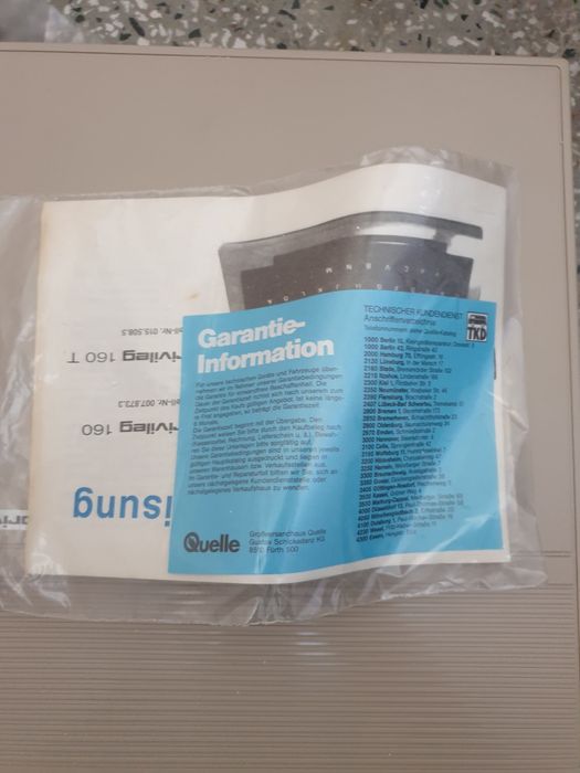 Чисто нова пишеща машина Privileg 160