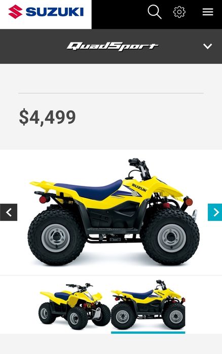 Vand ATV copii,  SUZUKI Ltz/Ltr 90cc 2021