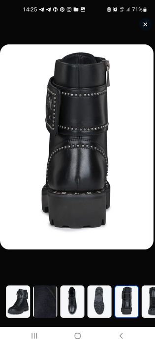 Новые кожаные ботинки Pierre cardin.