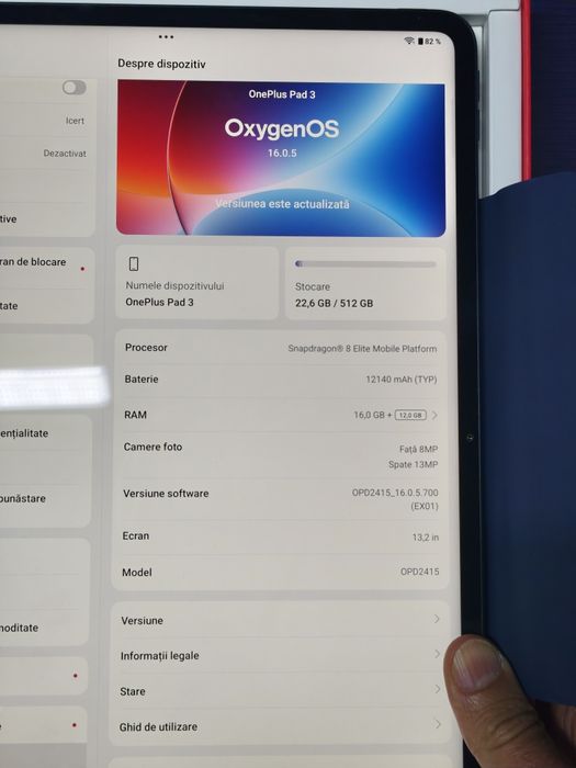 OnePlus Pad 3 512 GB - Garantie - Tastatura