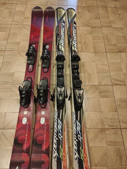 Nordica Sportmachine152 și Halead Total Joi 153mm