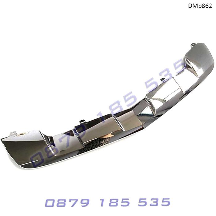 Хром лайсна предна броня Mercedes R W251 мерцедес части добавка р клас