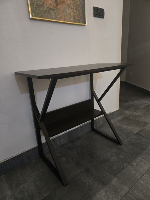 Birou pentru computer/laptop, negru