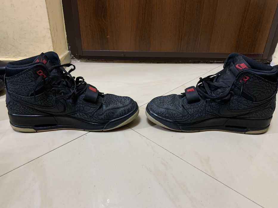 Jordan Legacy 312 Elephant Print Bred, marimea 44,5