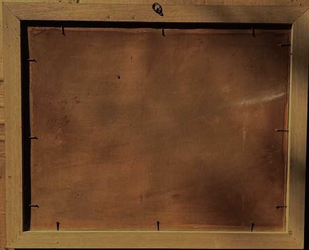 *TOAMNA* Tablou VECHI, semnat Balla Attila, ulei pastos/carton