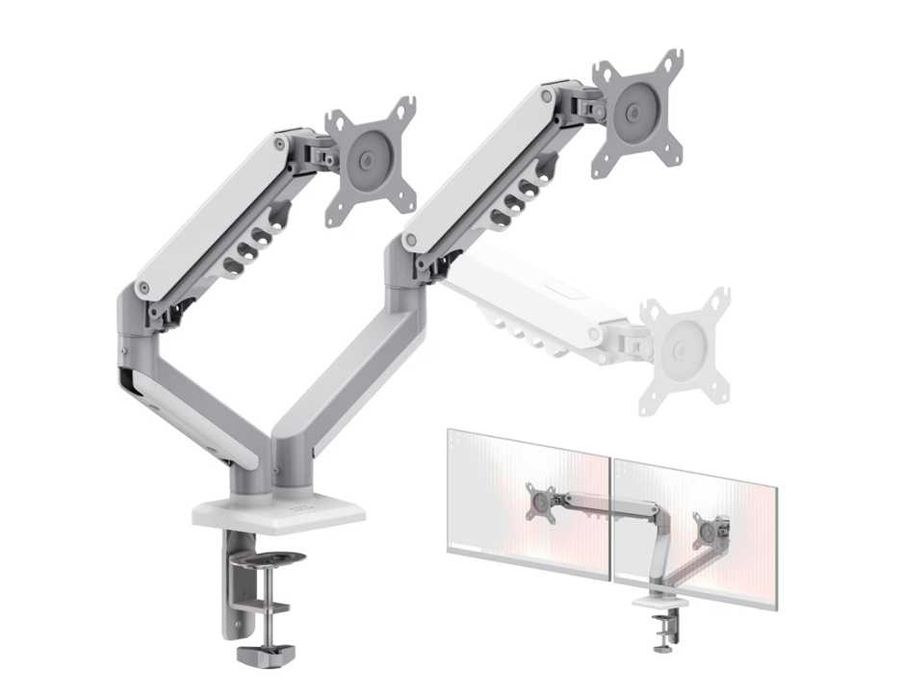 Suport pentru 2 monitoare, Mark Adler, Flow 4.0, 15" - 32", Reglabil