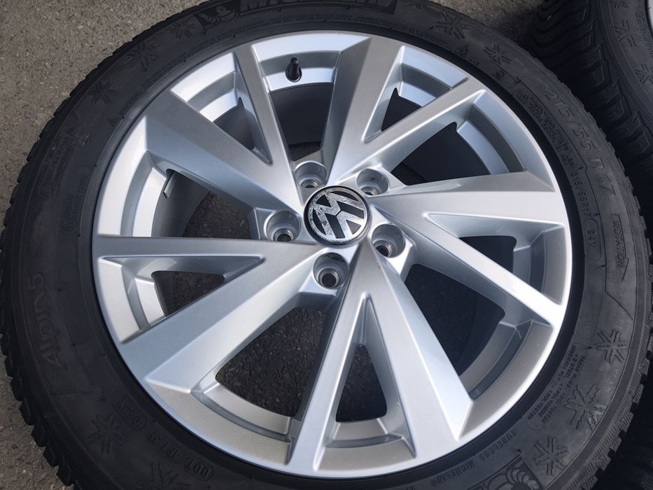 17" оригинални алуминиеви джанти за Vw Passat, Skoda, Audi ..