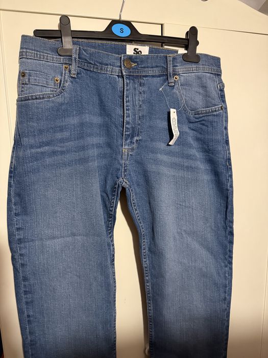Blugi noi barbati S.O. Denim by AWDiS – mărime 32 R / 48